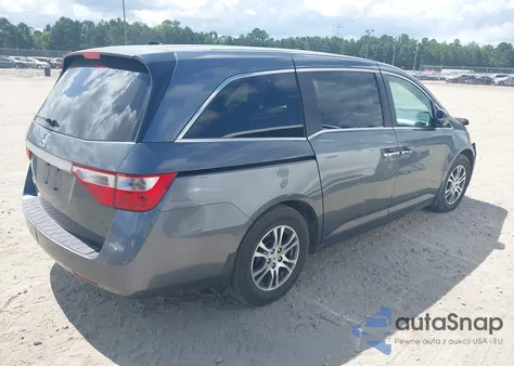 2011 Honda Odyssey Ex-L from USA, damaged, VIN 5FNRL5H66BB036428